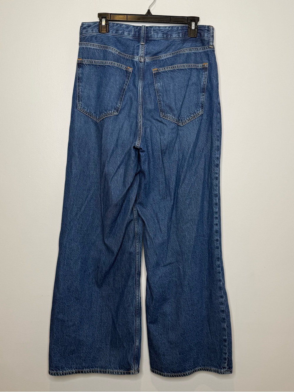 Abercrombie and Fitch The Wide-leg High-rise Jeans Blue Curve Love Size 30 | 10 - Picture 7 of 10